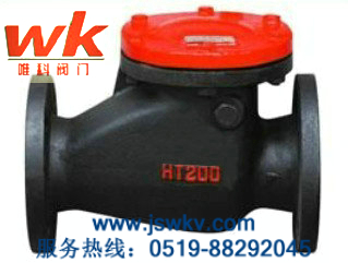 鑄鐵止回閥 H44T-10、H44T-16、H14T-10/16鑄鐵止回閥