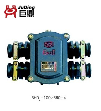 100A低壓接線盒，隔爆型低壓電纜接線盒，BHD2礦用母線盒