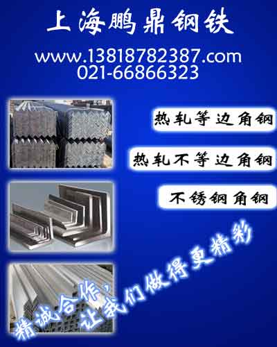 鍍鋅角鋼63*63*5/6/8鵬鼎供應