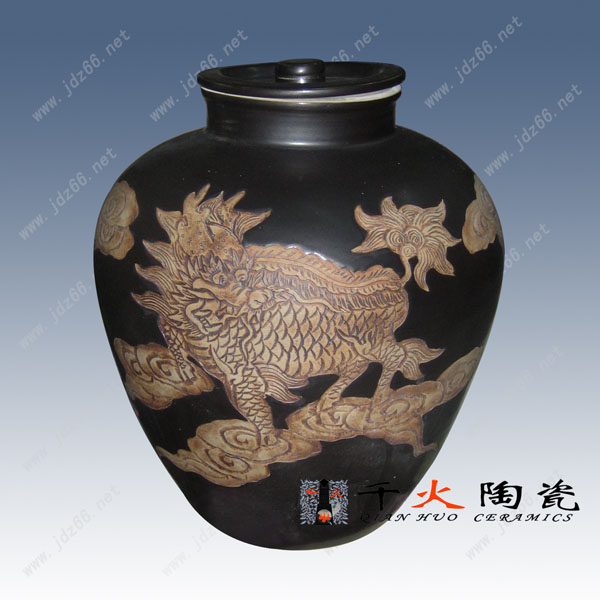 陶瓷酒缸 景德鎮(zhèn)陶瓷酒缸 500公斤大酒壇