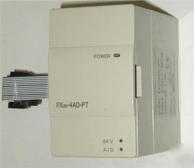 【廠價直銷】三菱混合溫度傳感器輸入模塊|FX2N-4AD-PT