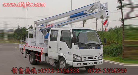 慶鈴五十鈴16米高空作業(yè)車(chē)_路燈維修車(chē)_登高平臺(tái)車(chē)