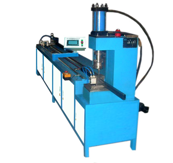 全自動不銹鋼管沖孔機，全自動鍍鋅鋼管沖孔機，全自動鋁合金型材沖孔機