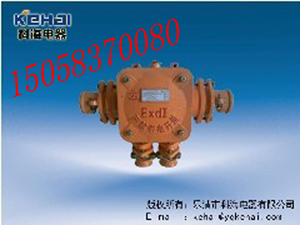 BHD2系列礦用隔爆型低壓電纜接線盒(圖)，礦用低壓電纜接線盒