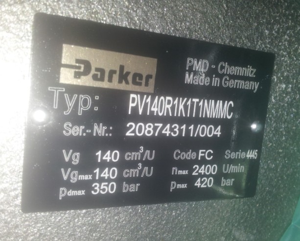 PV140R1K1T1NMMC 現(xiàn)貨 銷(xiāo)售 parker
