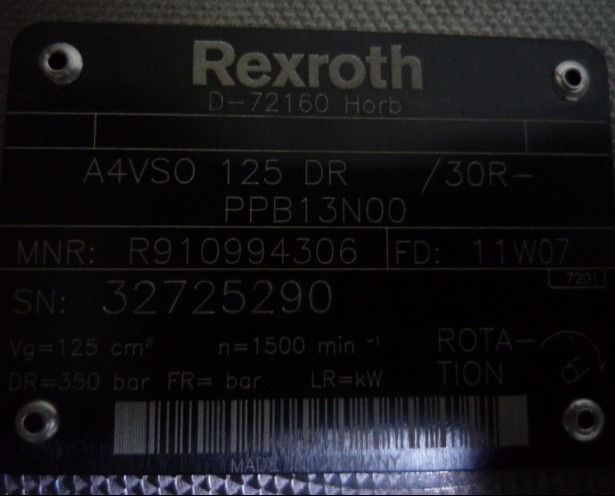 A4VS0125DR-30R/PPB13N00F(xin)؛؃r(ji)N