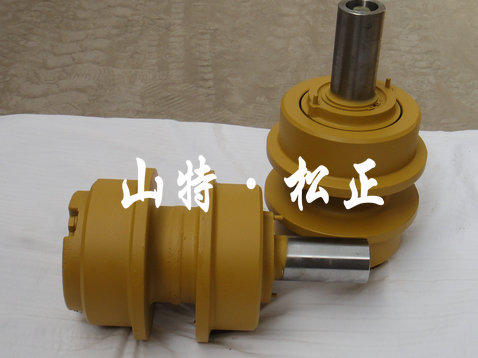 山推原裝配件，推土機(jī)SD32托輪，單邊支重輪，雙邊支重輪，鏈條