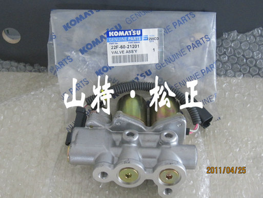 PC50MR-2電磁閥組，旋轉(zhuǎn)電磁閥，純正小松挖掘機配件，山特松正