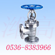 不銹鋼角式截止閥 產(chǎn)品型號(hào)J44W-16P、J44W-16R