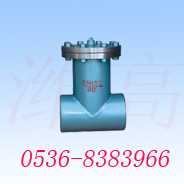 對焊連接直流式T型過濾器，山東鑄鋼過濾器