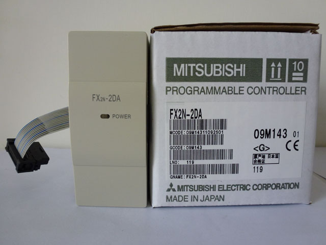 【便宜賣】三菱FX2N-2DA 模擬量輸出模塊 杭州三菱PLC代理