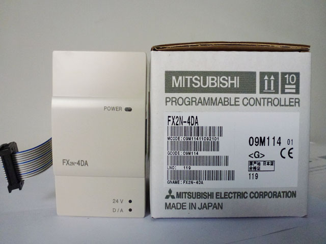 【新到一批】三菱 FX2N-4DA 模擬量輸出模塊 南京三菱PLC