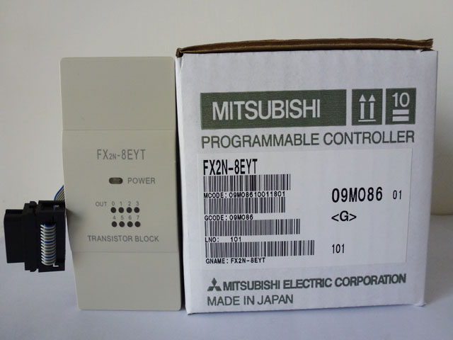 【低折出售】三菱FX2N-8EYT 輸出擴(kuò)展模塊 廣州三菱PLC