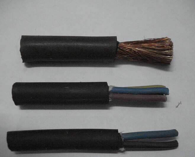 盾構(gòu)機低橡套電纜 UGF 1140V 3*70