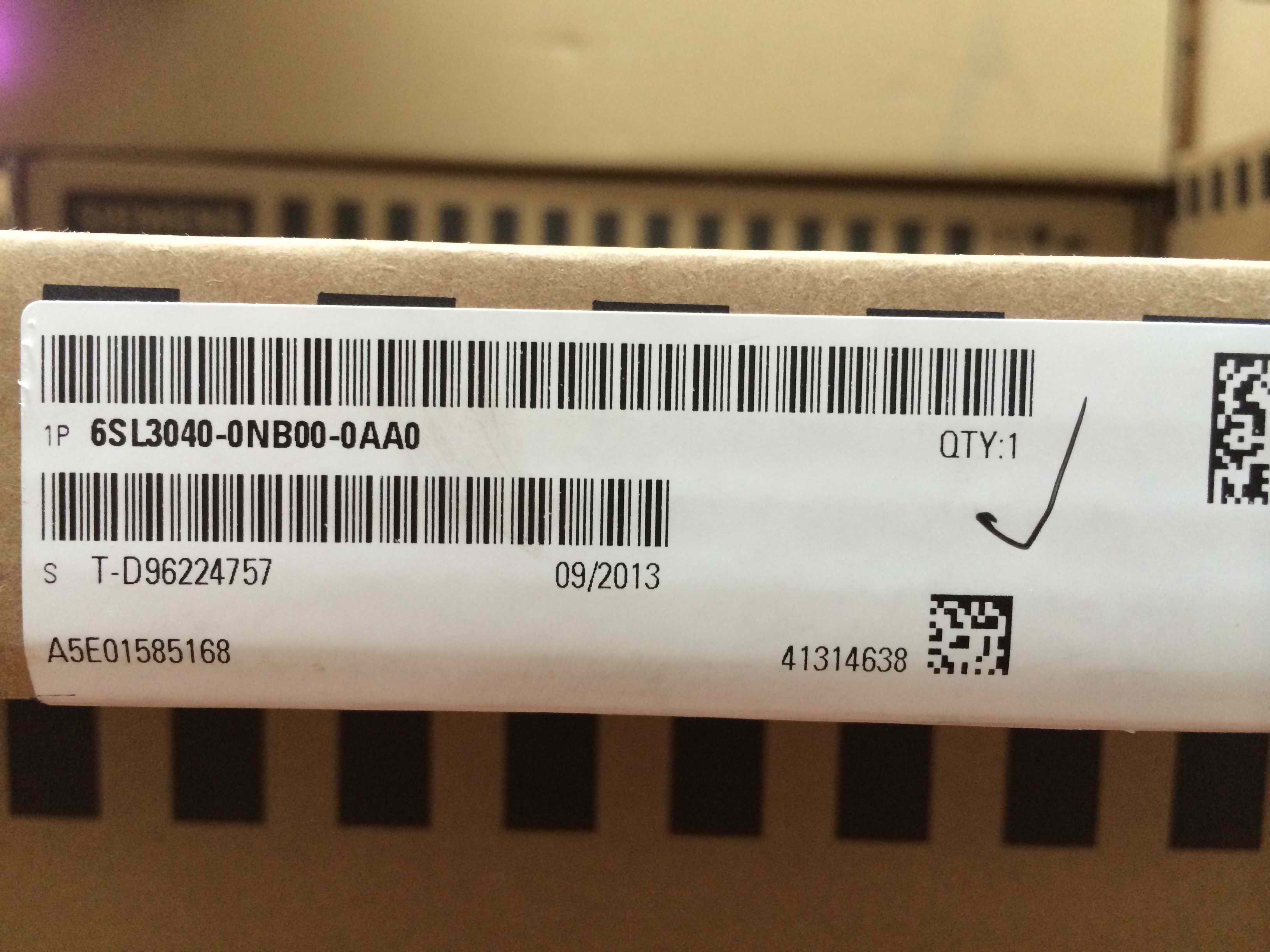 6SL3210-1SE31-1UA0西門子模塊