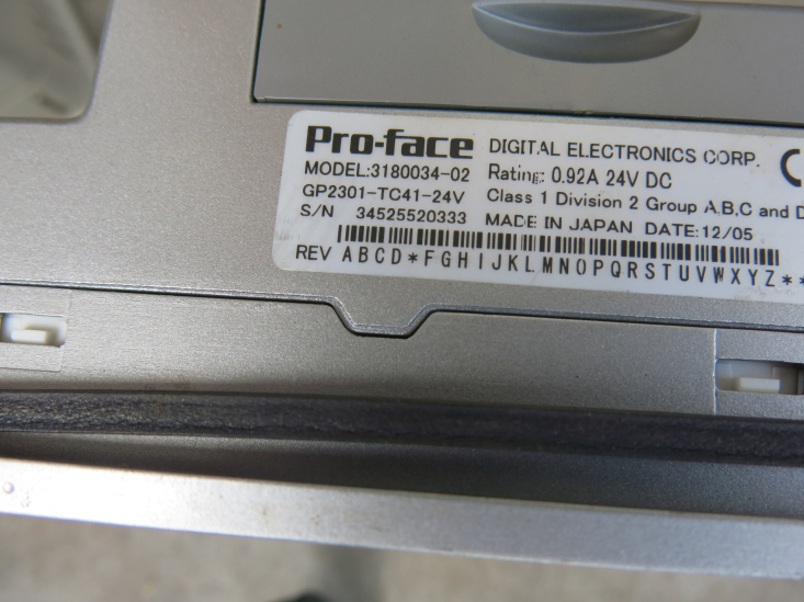代理GP2301-TC41-24V銷售Pro-face觸摸屏
