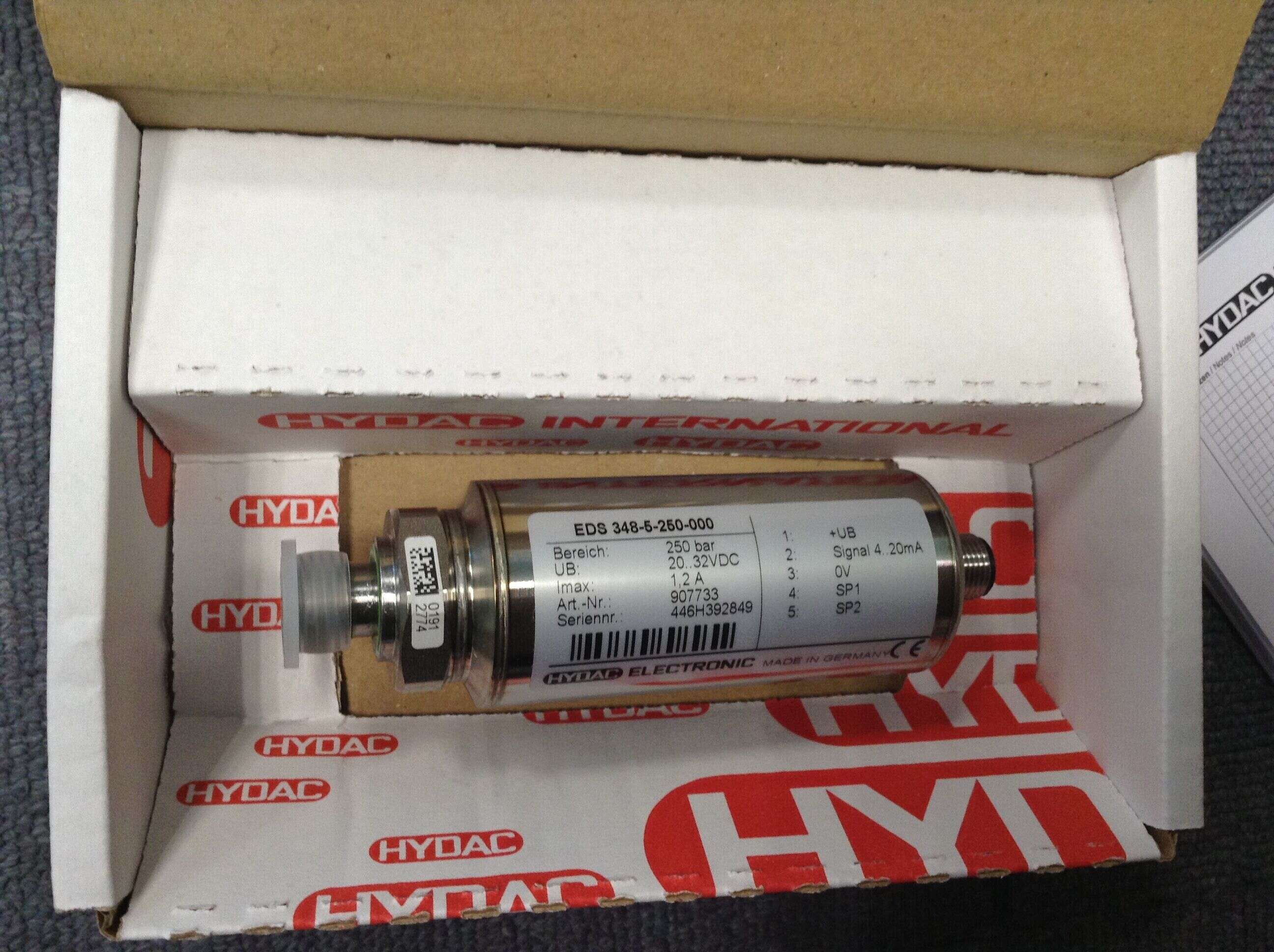 HYDAC壓力繼電器EDS3116備品備件
