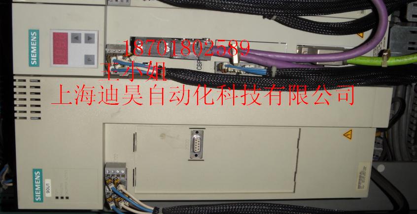 西門(mén)子6SE70整流單元開(kāi)機(jī)報(bào)故障維修