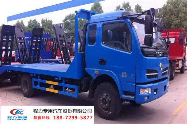 廣州哪里有賣藍牌挖機平板運輸車