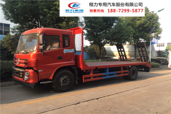 煙臺(tái)哪里有賣藍(lán)牌挖機(jī)平板運(yùn)輸車