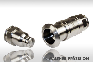 Walther Praezision KM系列低壓單偶合器