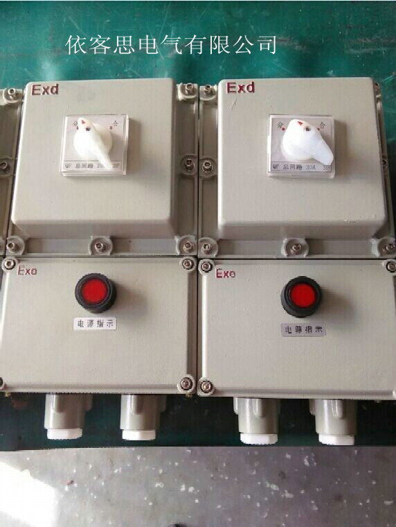 BLK51-100L/4 防爆斷路器帶漏電保護(hù)，防爆空氣開關(guān)箱