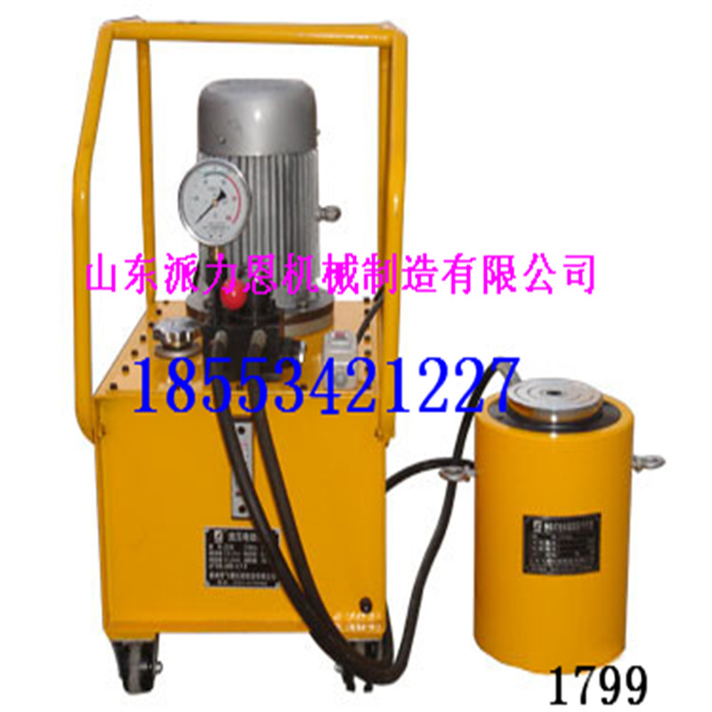 廣西百色800噸液壓千斤頂應(yīng)用于基礎(chǔ)沉降實(shí)驗(yàn)
