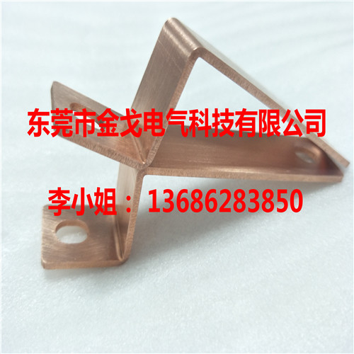 蓄電池銅排連接片，來樣生產(chǎn)電池正負(fù)極連接銅排