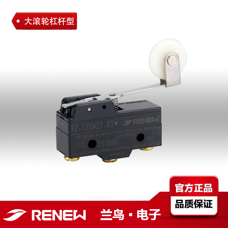 RZ-15GW25-B3蘭鳥微動開關(guān)RENEW