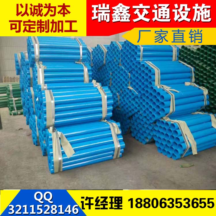 瑞鑫全國供應湖北省孝感市波形護欄板立柱