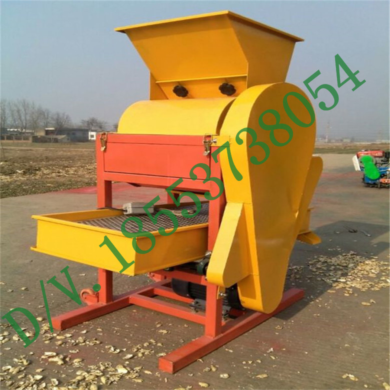 廠家熱銷(xiāo)家用電動(dòng)花生剝殼機(jī) 木質(zhì)滾輪剝殼不傷果