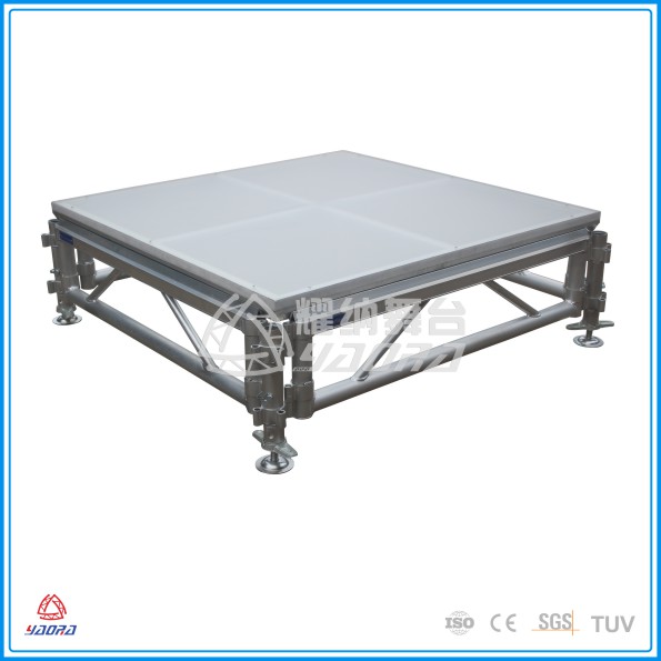 玻璃舞臺(tái) 折疊舞臺(tái) 鋁合金拼裝舞臺(tái) 鋁合金燈光架 舞臺(tái)絎架 演出舞臺(tái)