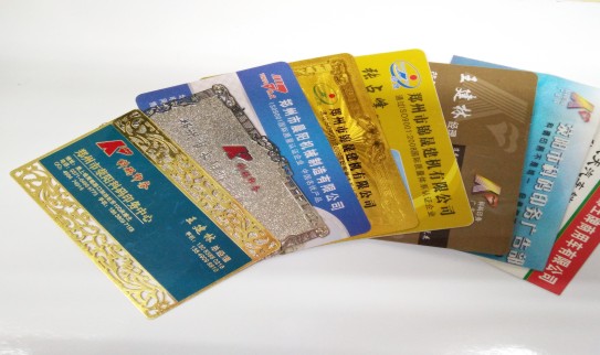 pvc名片，普通名片，高檔金屬名片，科碼專業(yè)制作
