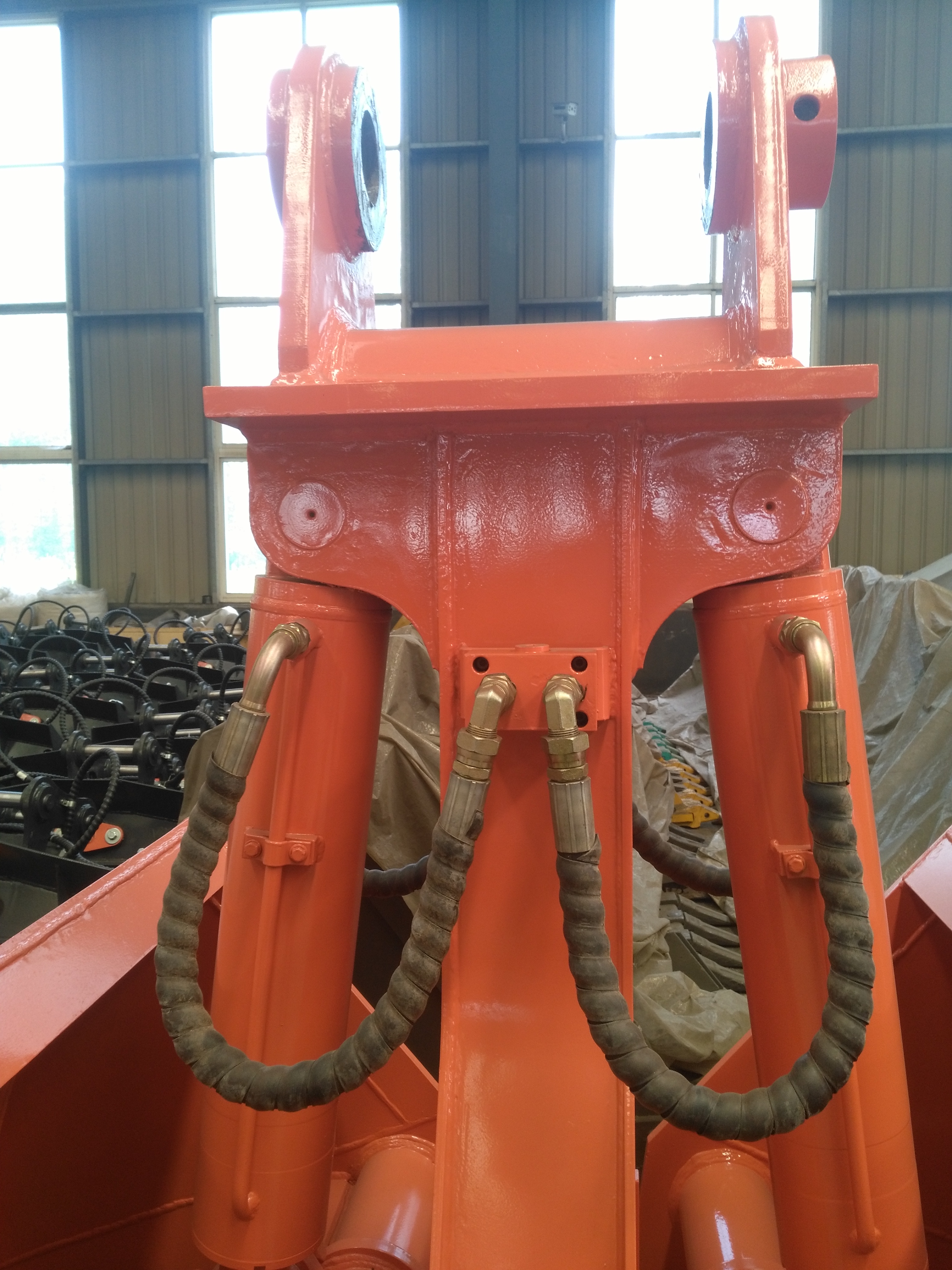 日立300 挖機  旋轉(zhuǎn)抓沙斗 裝煤挖斗貝殼斗   廠家直銷