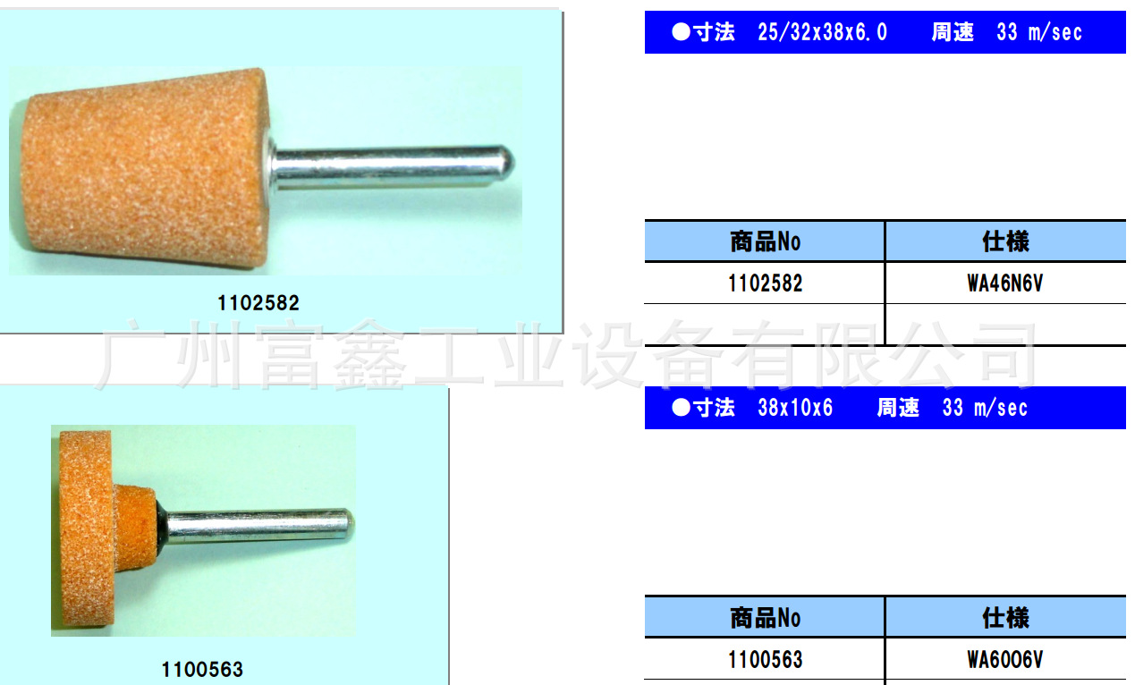 日本KEIHIN京濱工業(yè)級(jí)研磨耗材及磨頭：磨頭1102582 1100563