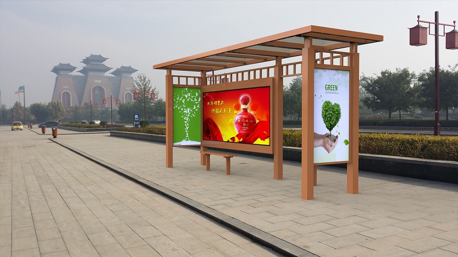 鄉(xiāng)鎮(zhèn)候車亭制作廠家，村鎮(zhèn)候車亭生產(chǎn)廠家