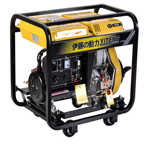 上海伊藤YT6800E便攜式柴油發(fā)電機電啟動