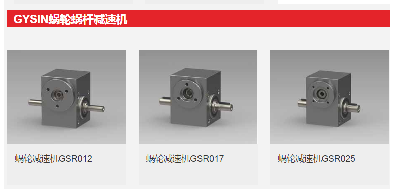 瑞士	GYSIN GSR025-1/10:1齒輪減速器 白菜價(jià)