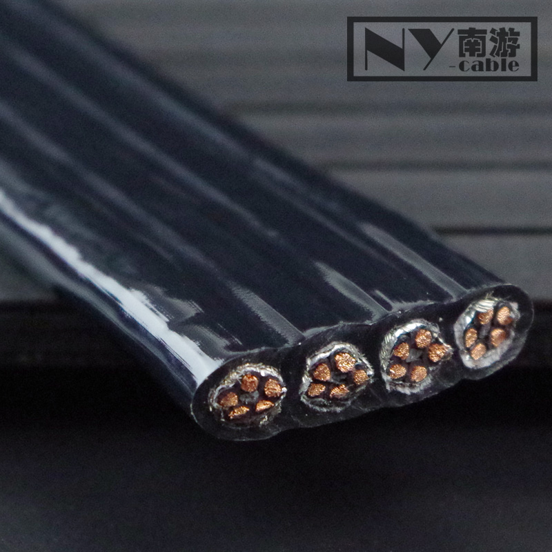 防水行車(chē)扁電纜 天車(chē)扁電纜 通訊線行車(chē)扁電纜