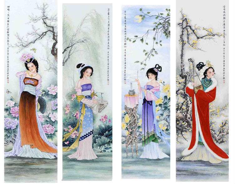 青花瓷板畫圖片 青花瓷板畫規(guī)格大小