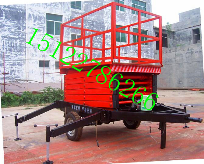 天津移動(dòng)剪叉式升降平臺(tái) 移動(dòng)式升降機(jī)貨梯