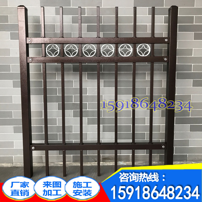 【廠家直銷】?？谏鷳B(tài)園金屬圍墻欄/草坪護欄/海南別墅鋅鋼柵欄