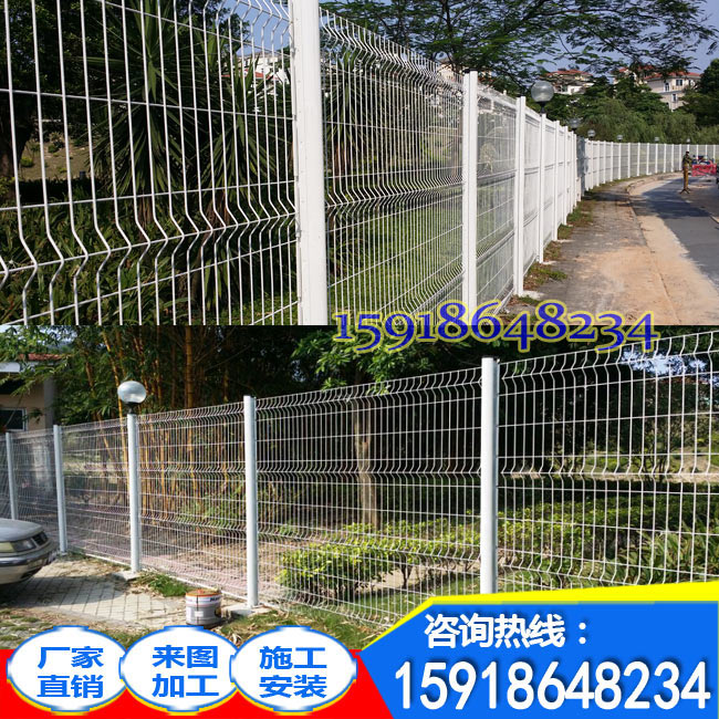 三亞道路市政護欄網(wǎng)價格/視野開闊/?？诰皡^(qū)酒店防護鐵絲圍欄網(wǎng)