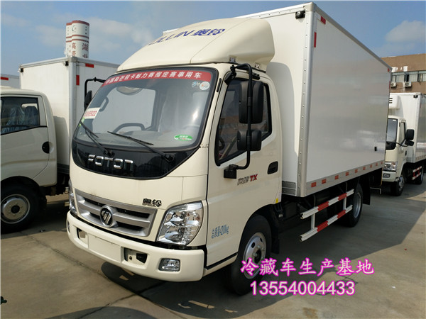 _濟(jì)南福田冷藏車多少錢