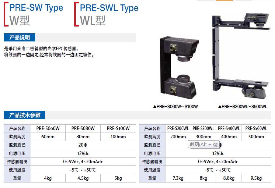 W(xu)ʽPRE-S060W  PRE-S08W  PRE-S100W