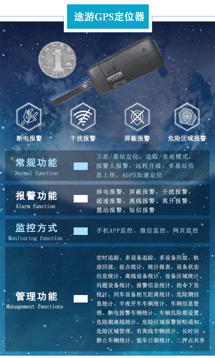 全國電動車GPS，摩托車GPS，車載GPS衛(wèi)星定位	