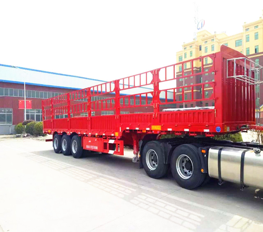 掛車廠出售倉柵式運輸半掛車，倉欄半掛車，輕型半掛車