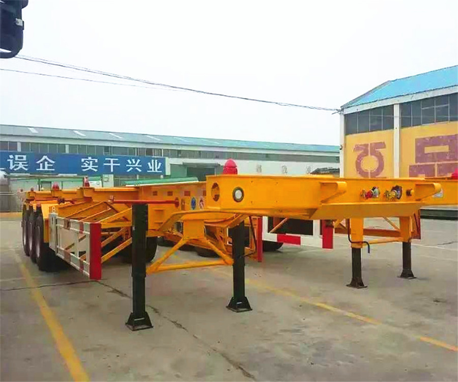 供應骨架半掛車，集裝箱骨架半掛車，骨架式集裝箱運輸半掛車