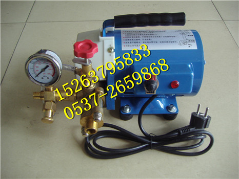 DSY-60手提式電動試壓泵 PPR管道試壓機 雙缸打壓泵