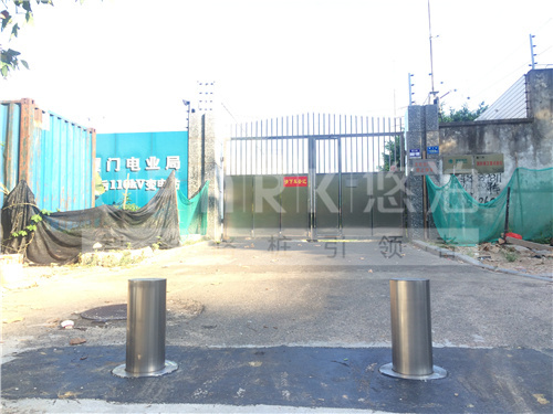 UPARK自動升降路樁自動伸縮柱液壓防撞柱伸縮式地樁